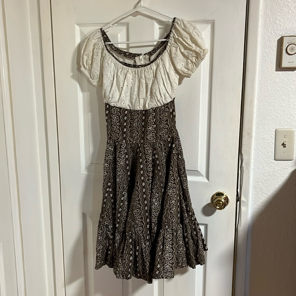 Handmade true vintage dress xs